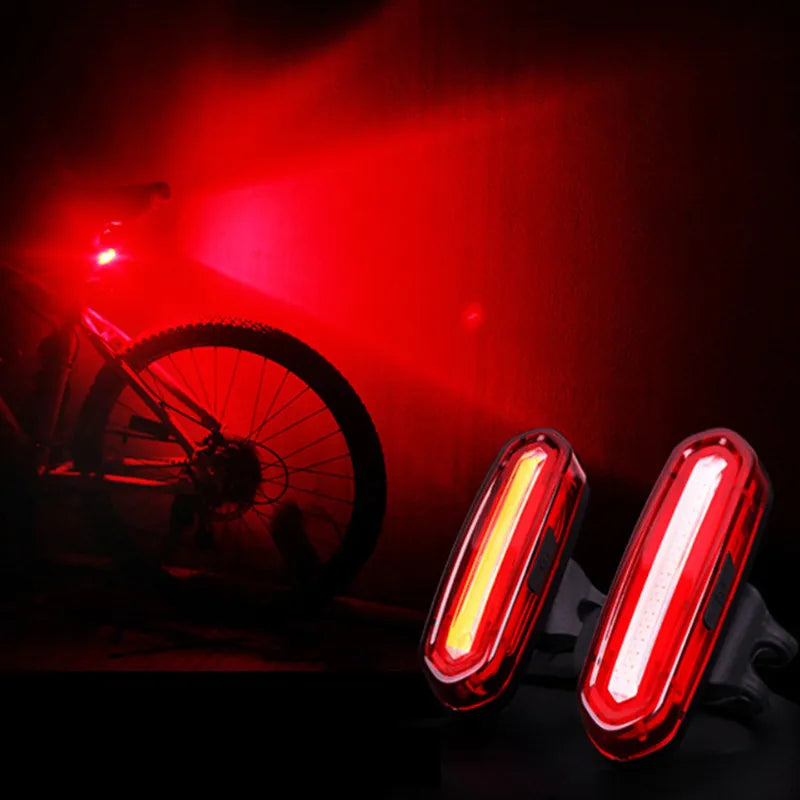 Feu arrière de vélo étanche, 120 lumens, Rechargeable par USB, pour vtt, Ciclismo Luz Trasera Bicicleta, accessoires de vélo