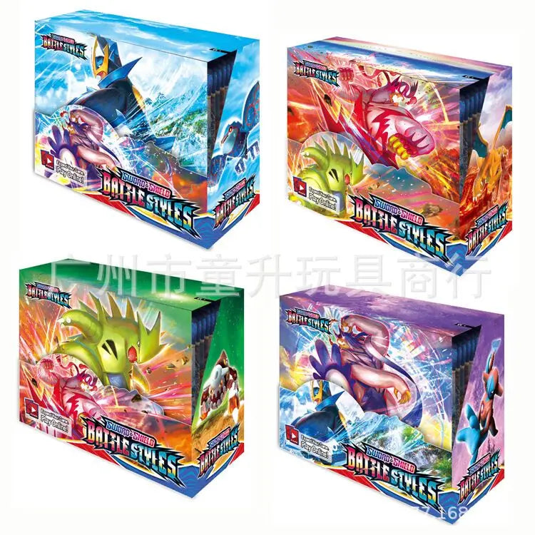 324/360 Pcs/Set Pokemon Card Astral Radiance Prismatic Evolutions PALDEAN FATES English Booster Battle Transaction Cards.