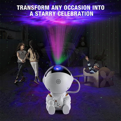 LED Astronaut Projection Light Starry Sky Atmosphere Light Galaxy Projector Night Light Desktop Decoration Light Bedroom Home Li