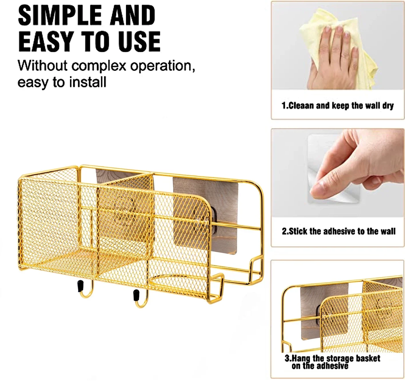 Nordic Gold Metal Iron Makeup Pen Storage Basket Office Desktop Sundries Makeup Brushes Holder Table Cosmetics Organizer Rack