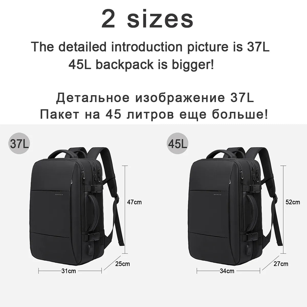 Travel Backpack Men Business Aesthetic Backpack School Expandable USB Bag Large Capacity 17.3 Laptop Waterproof Fashion Backpack