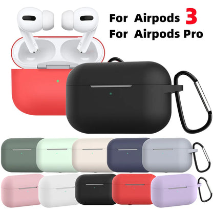 Étui Airpods Pro en Silicone, étui de protection pour apple Air Pods 3, Bluetooth, accessoires pour écouteurs