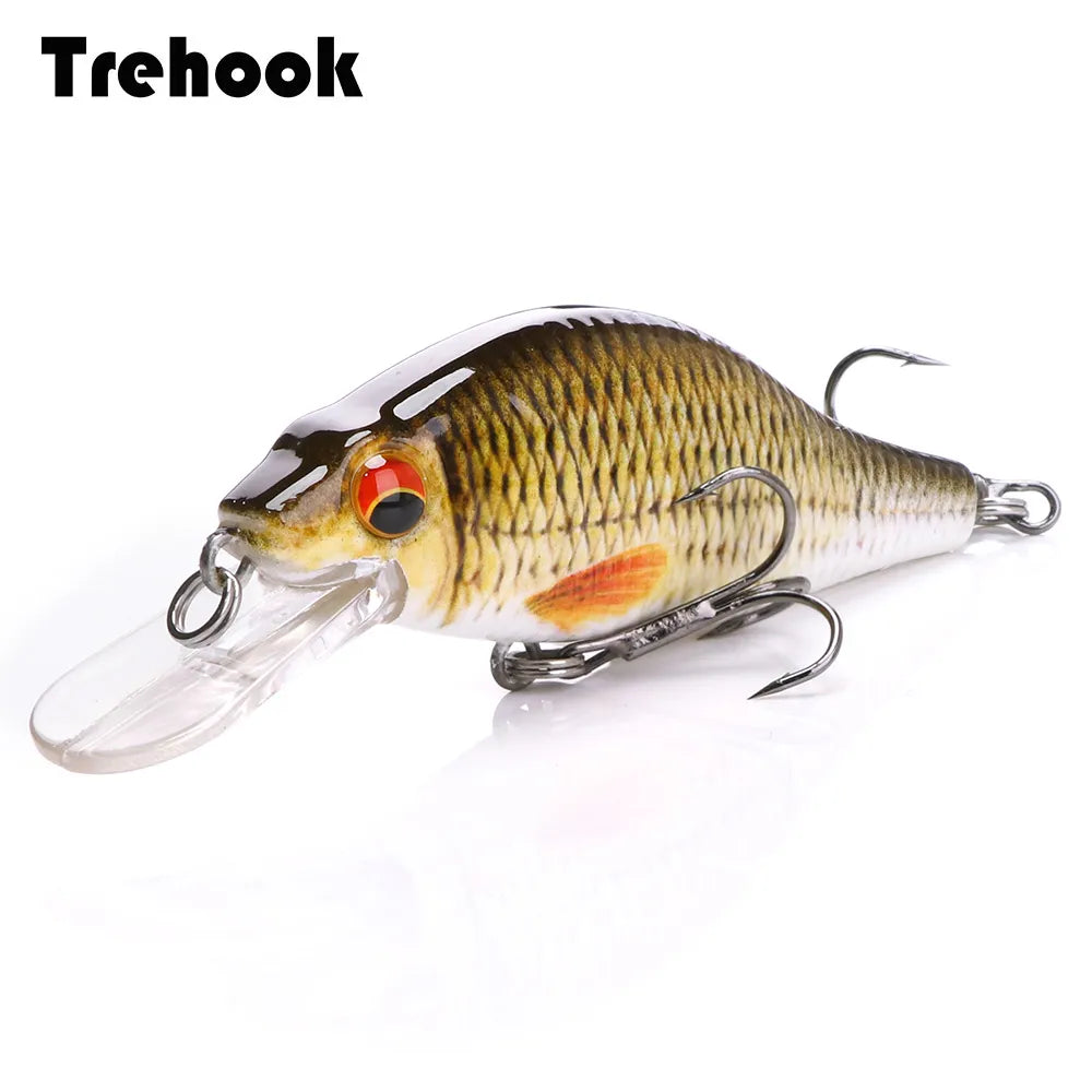 4g/11g/22g Black Minnow Wobblers Pike Fishing Lure Artificial Bait Hard Swimbait Mini Crankbaits Fishing Tackle Lures