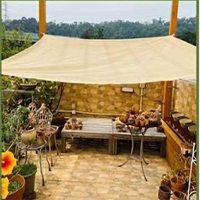 Filet pare-soleil de jardin extérieur, pare-soleil de terrasse, filet de pare-soleil de camping, protection UV, tissu de protection solaire HDPE, pare-soleil