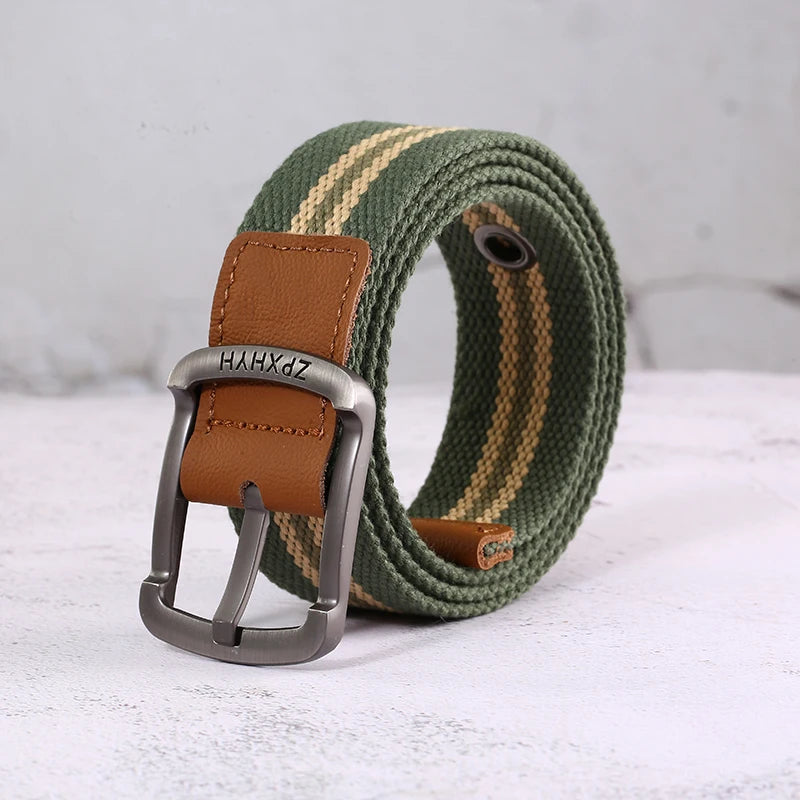 Ceinture en toile pour hommes Ceinture tactique extérieure unisexe Ceintures en toile de haute qualité pour Jeans Homme de luxe Designer Sangles décontractées Ceintures