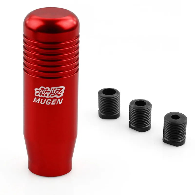 8,5 cm Mugen Gear Shift Knob Stick Manuell växellåda Universal Car Aluminium Extended Mugen Gear Shifter Gear Head Knop