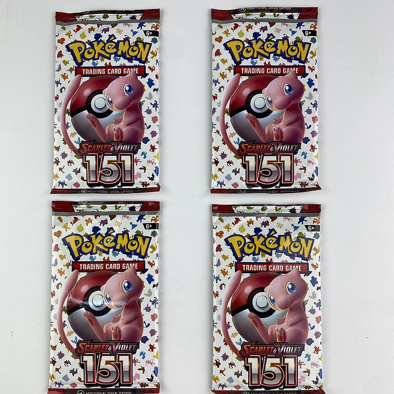 10/20Pcs English Pokemon TCG: Evolutions Scarlet & Violet 151 classics Expansion Booster GX Vmax EX Mega Pokemon trade cards