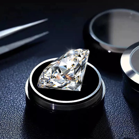 Diamants Moissanite de couleur D VVS1, 0.1 à 10ct, certifiés avec succès, Test de diamant, pierres Moissanita avec Code, pierres précieuses en vrac