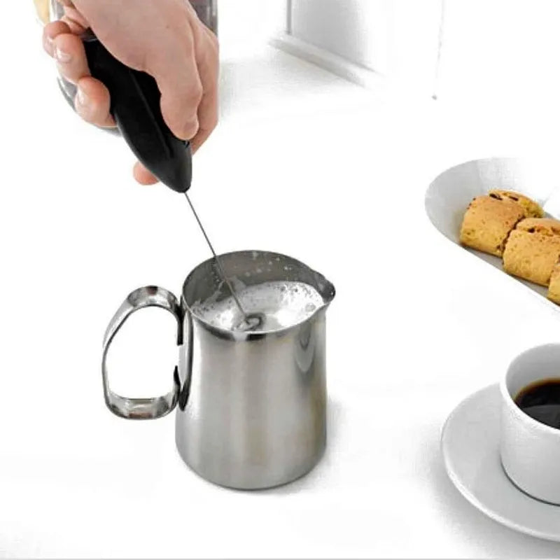 Mini Elektrisk Mjölkskummare Mixer Trådlös Kaffevisp Mixer Skimer Handhållen Äggvisp Cappuccinoskummare Mixer för kök