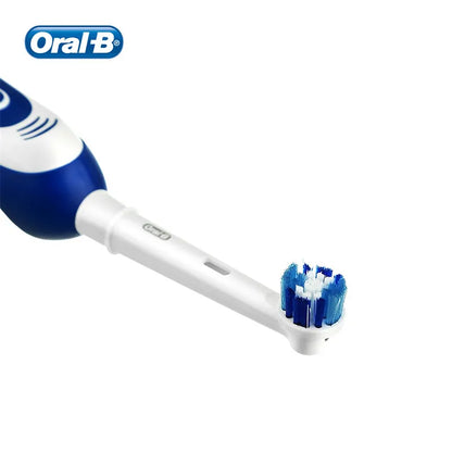 Oral B eltandborste rotation rena tänder vuxen tandborste DB4010 elektrisk tandborste med 4 extra ersättningshuvuden