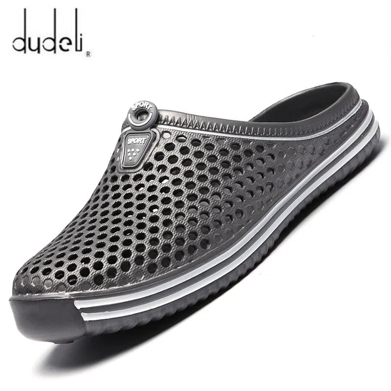 Comfortable Men Pool Sandals Summer Outdoor Beach Shoes men Slip On Garden Clogs Casual Water Shower Slippers Unisex Zapatos