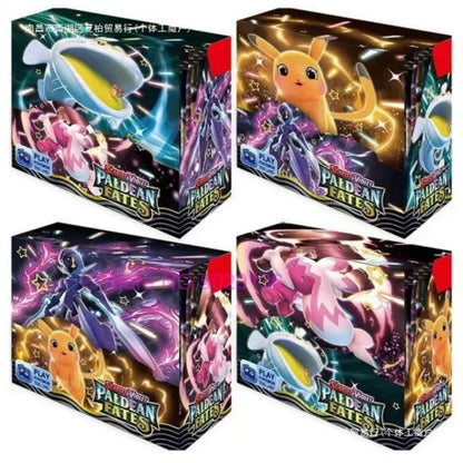 360Pcs Box Pokemon Shining Fates Style SCARLET&VIOLE 151 Booster Battle Carte Trading Card Game Collection Cards Toys Kids Gifts