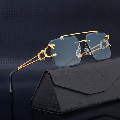 Stylish Rimless Sunglasses