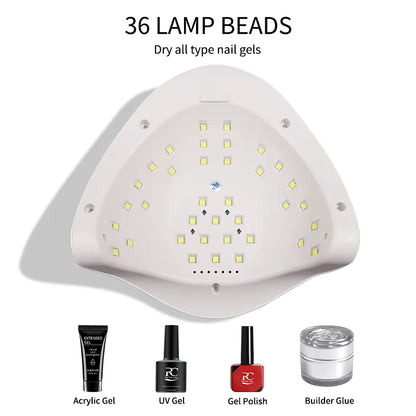 Nail Drying Lamp For Nails UV Light Gel Polish Manicure Cabin Led Lamps Nails Dryer Machine Professional Equipment