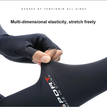 Cool Men Women Arm Sleeve Gloves Running Cycling Sleeves Fishing Bike Sport Protective Arm Warmers UV Protection Cover