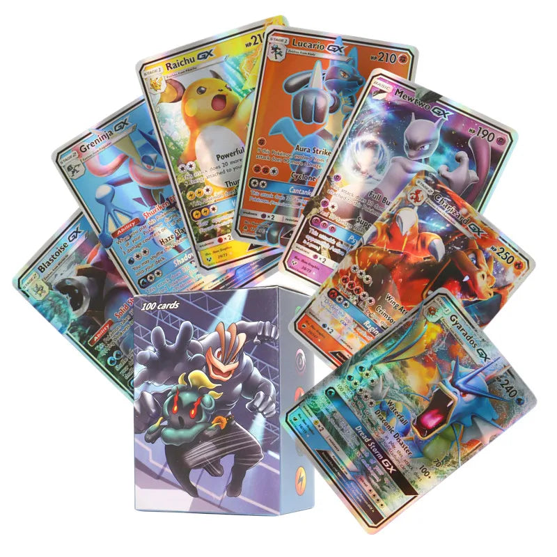 60/100Pcs Pokemon Cards All New EX Obsidian Flames Booster Box include Charizard Pokemon Cards English Version