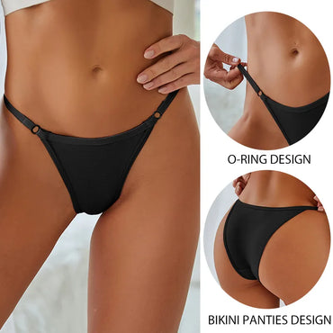 3Pcs/set Women's Cotton Panties Low Waist Bikini Briefs M-2XL Ladies Underwear Female Soft Solid Underpants Lingerie New