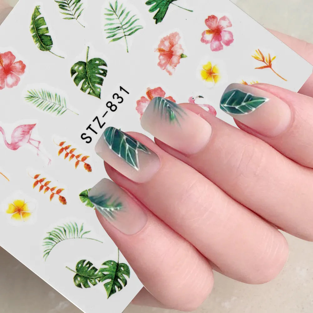 1Pcs Nail Sticker & Decal