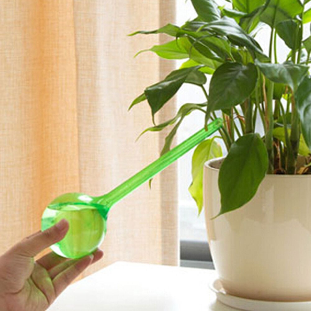 Distributeur d'eau automatique pour plantes, 5 pièces, boule en plastique à arrosage automatique, pour fleurs d'intérieur et d'extérieur, canettes d'eau, pot de fleurs, dispositif d'irrigation goutte à goutte