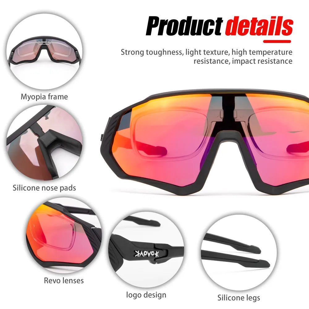 Riding Cycling Sunglasses Mtb Polarized Sports Cycling Glasses Goggles Bicycle Mountain Bike Glasses Men's Women Cycling Eyewear