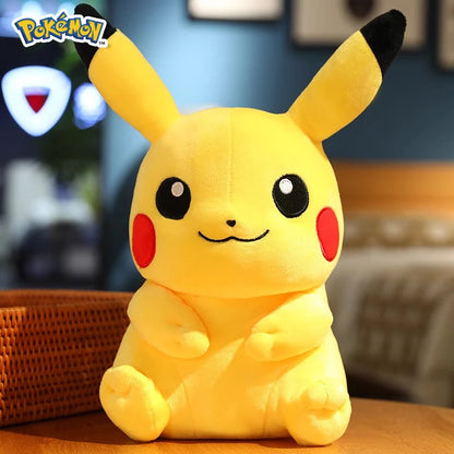 Pokemon Kawaii Pikachu Cute Stuffed Toys High-Quality Anime Throw Pillow Birthday Christmas Gift for Children Friends Boys Girls