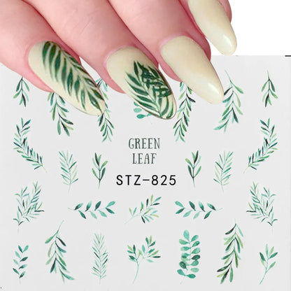 1Pcs Nail Sticker & Decal