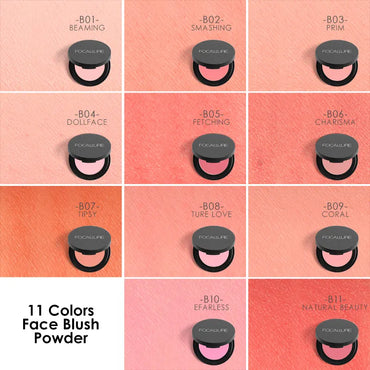 FOCALLURE 16 Color Blush Palette Makeup