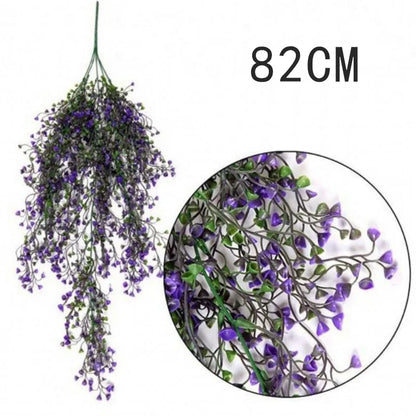 50-105CM Artificial Hanging Flower Plant Fake Vine Willow Rattan Flower Artificial Hanging Plant For Home Garden Wall Decoration