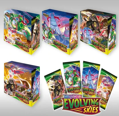 360Pcs Box Pokemon Shining Fates Style SCARLET&VIOLE 151 Booster Battle Carte Trading Card Game Collection Cards Toys Kids Gifts