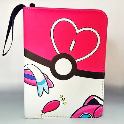 320PCS Card Album Binder Photocard PU Zipper Photo Album Carte Holder Toys Collection Folder Letters Pokemones Cards' Hobby