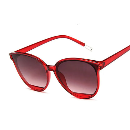 Fashion Sunglasses Women Vintage Metal Mirror Classic Vintage Sun Glasses Female Oculos De Sol Feminino UV400