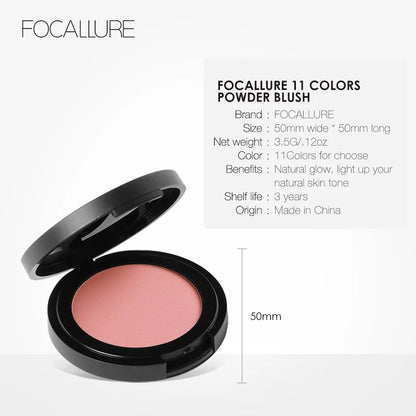 FOCALLURE 16 Color Blush Palette Makeup