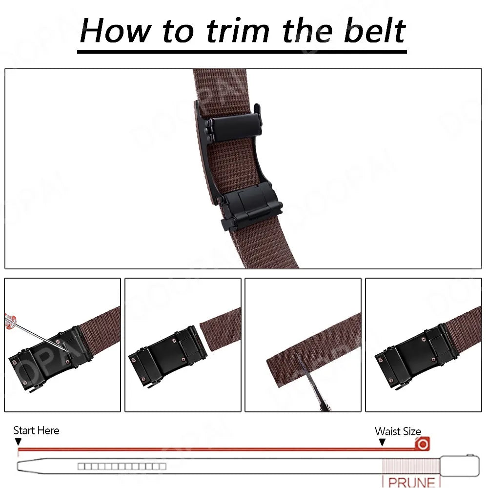 Ceinture en Nylon respirante pour hommes, ceinture de styliste de Cowboy, ceinture tactique d'extérieur militaire