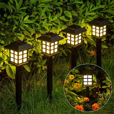 LED Solar Pathway Lights Lawn Lamp Outdoor Solar Lamp Decoration for Garden/Yard/Landscape/Patio/Driveway/Walkway Lighting