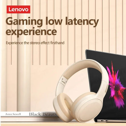 Original Lenovo th30 trådlösa hörlurar Bluetooth hörlurar 5.0 hopfällbara headset sporthörlurar spel Fone Bluetooth hörlurar