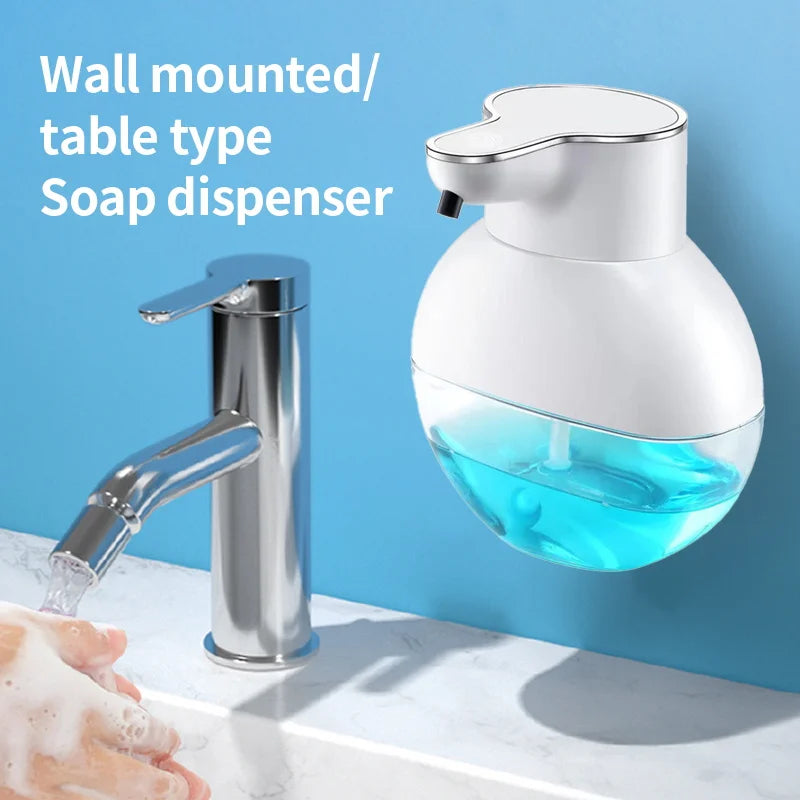 Automatic Soap Foam Dispenser and Gel Smart Bathroom Washing Hand liquid detergent Machine Wall Panels Mounted Infrared Sensor