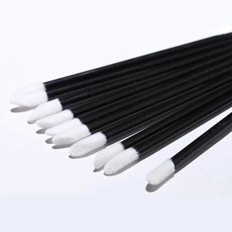 50/500/1000pcs Diposable Lip Brush Makeup Mascara Wands Lipstick Micro Brushes Applicators Cleaner for Eyelash Extension