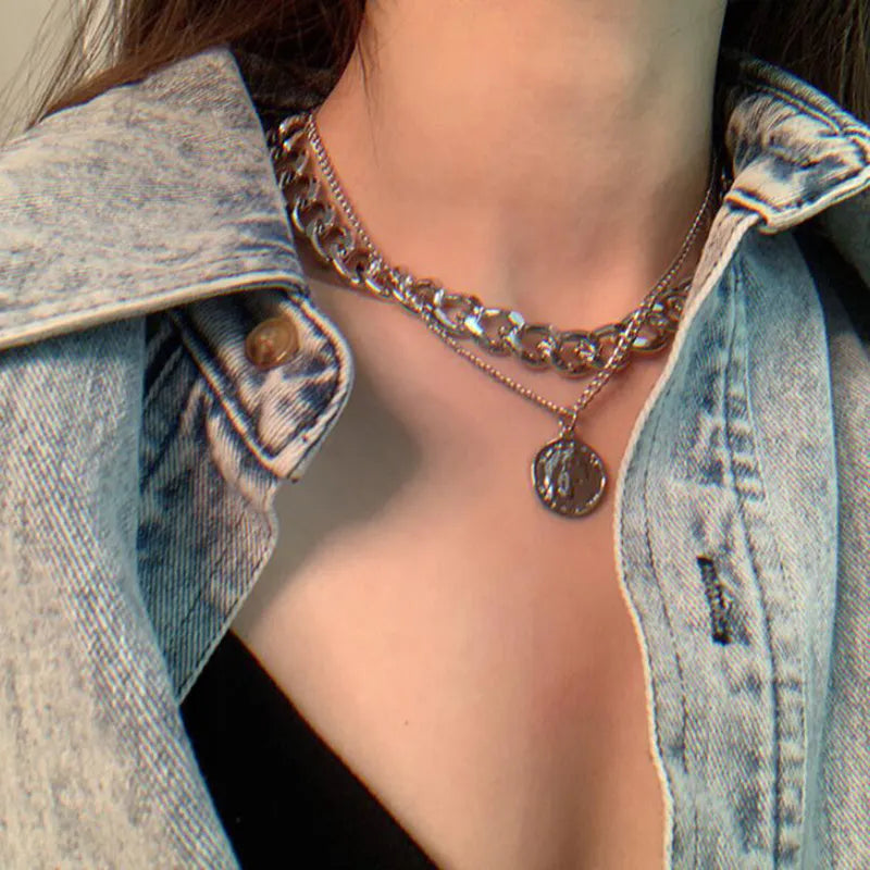 Collier pour femmes et filles, Animal doux, cœur, papillon, mode fête, Rap, ours gommeux, lame