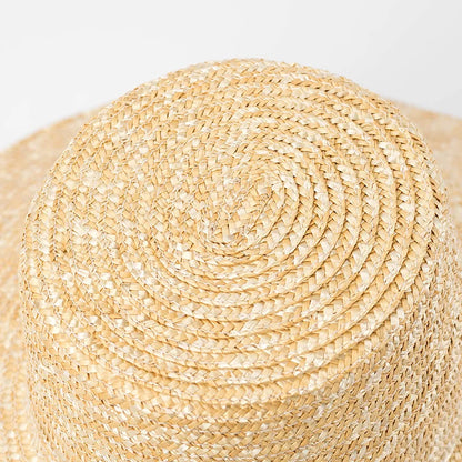 Chapeaux de plage à Large bord avec cravate pour femmes, grands chapeaux de Protection UV, chapeaux de soleil d'été en paille de blé à grand bord, vente en gros