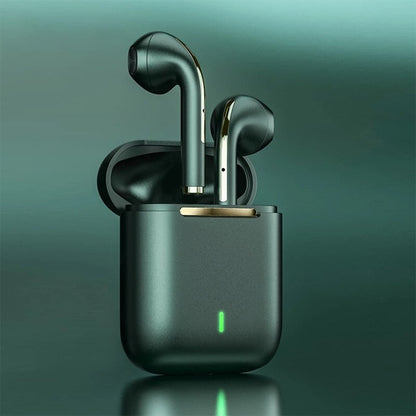 J18 Binaural Wireless Stereo Earbuds Pop Up 5.0 Mini Sports Tws Bluetooth Headset