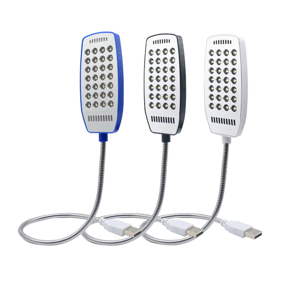 Mini USB Night Lamp reading lamp 28LEDs Flexible LED USB light for Laptop Notebook PC Computer Desktop Protect Eyesight