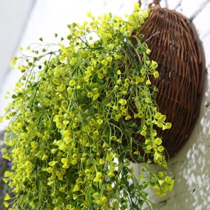 50-105CM Artificial Hanging Flower Plant Fake Vine Willow Rattan Flower Artificial Hanging Plant For Home Garden Wall Decoration