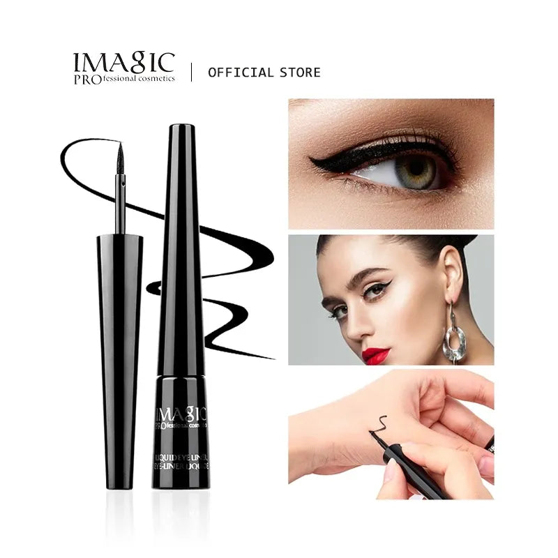 IMAGIC 1ST Pro Eyeliner Vattentät flytande eyeliner Natur Långvarig