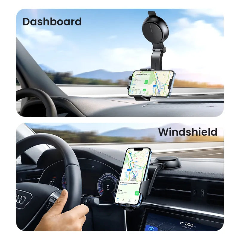 Car Phone Holder Stand Gravity Dashboard Phone Holder Universial Mobile Phone Support For iPhone 15 14 Pro Xiaomi Samsung