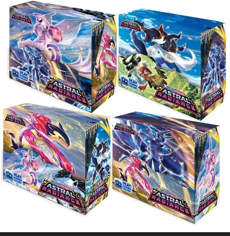 360Pcs Box Pokemon Shining Fates Style SCARLET&VIOLE 151 Booster Battle Carte Trading Card Game Collection Cards Toys Kids Gifts