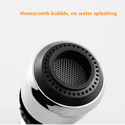 360 Degree Adjustment Faucet Extension Tube Water Saving Nozzle Filter Kitchen Water Tap Water Saving for Sink Faucet Bathroom