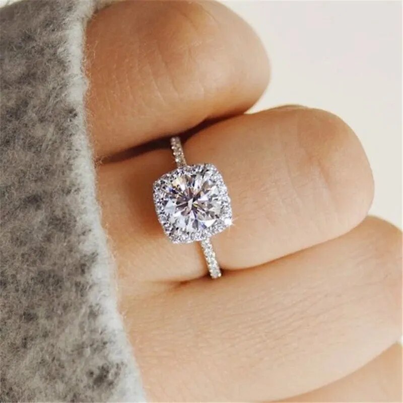 Bague pour femmes offre spéciale zircon cubique cadeau bijoux de mode