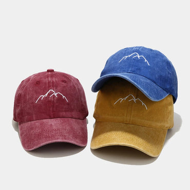 New Mountain Range Embroidery Mens Womens Baseball Caps Adjustable Snapback Hip Hop Caps Fashion Dad Hats Bone Garros