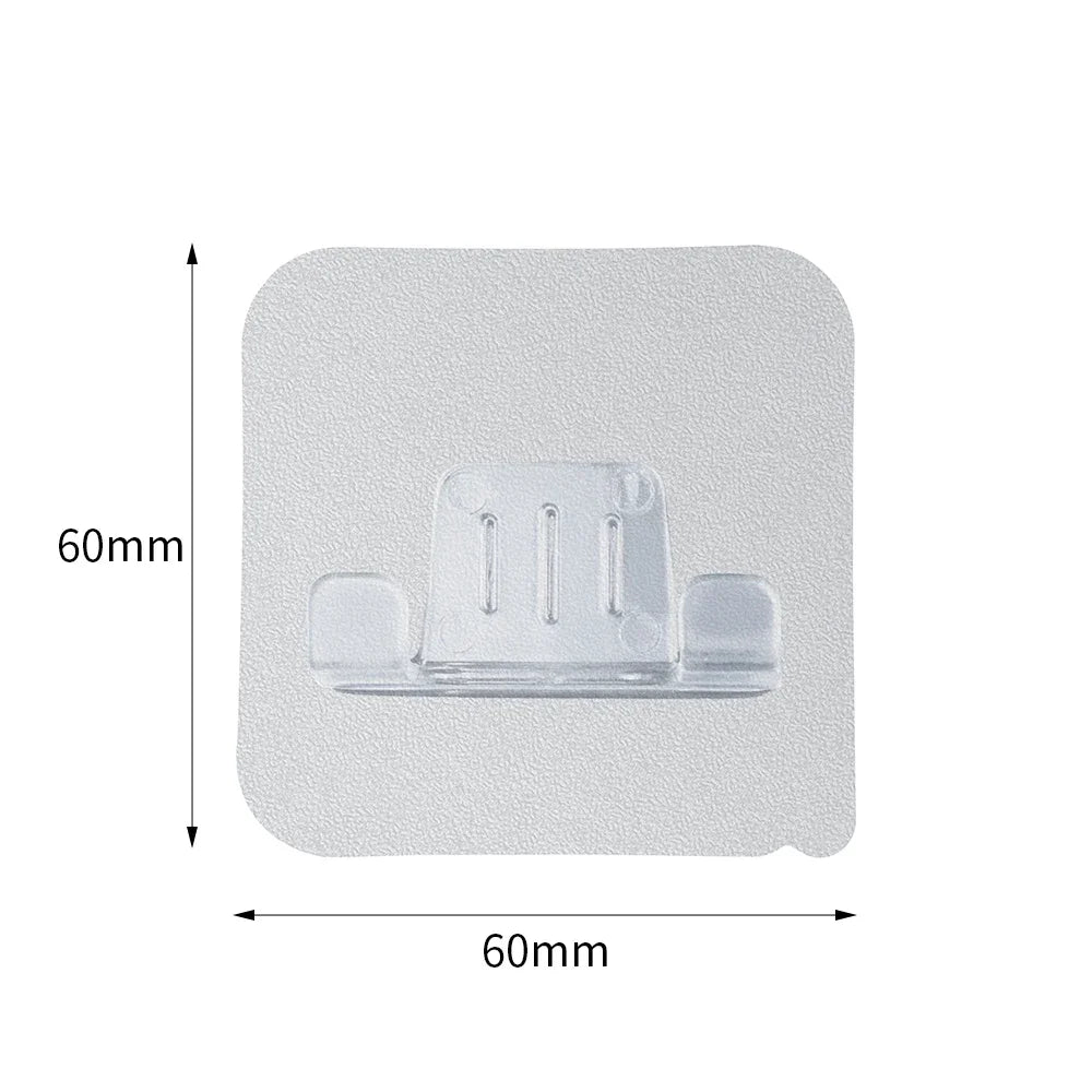 Support de rangement pour rasoir pour hommes, sans poinçon, crochet mural, étagère de salle de bains, organisateur, accessoire de salle de bains, 1/2 pièces