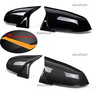 För BMW 1 2 3 4 Series F20 F30 F31 F32 F36 2012 - UP 320i 328i 330d 335i M3 M4 Look Ersättningsstil Carbon Fiber Spegelskydd